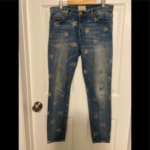 Current/Elliott gold star jeans